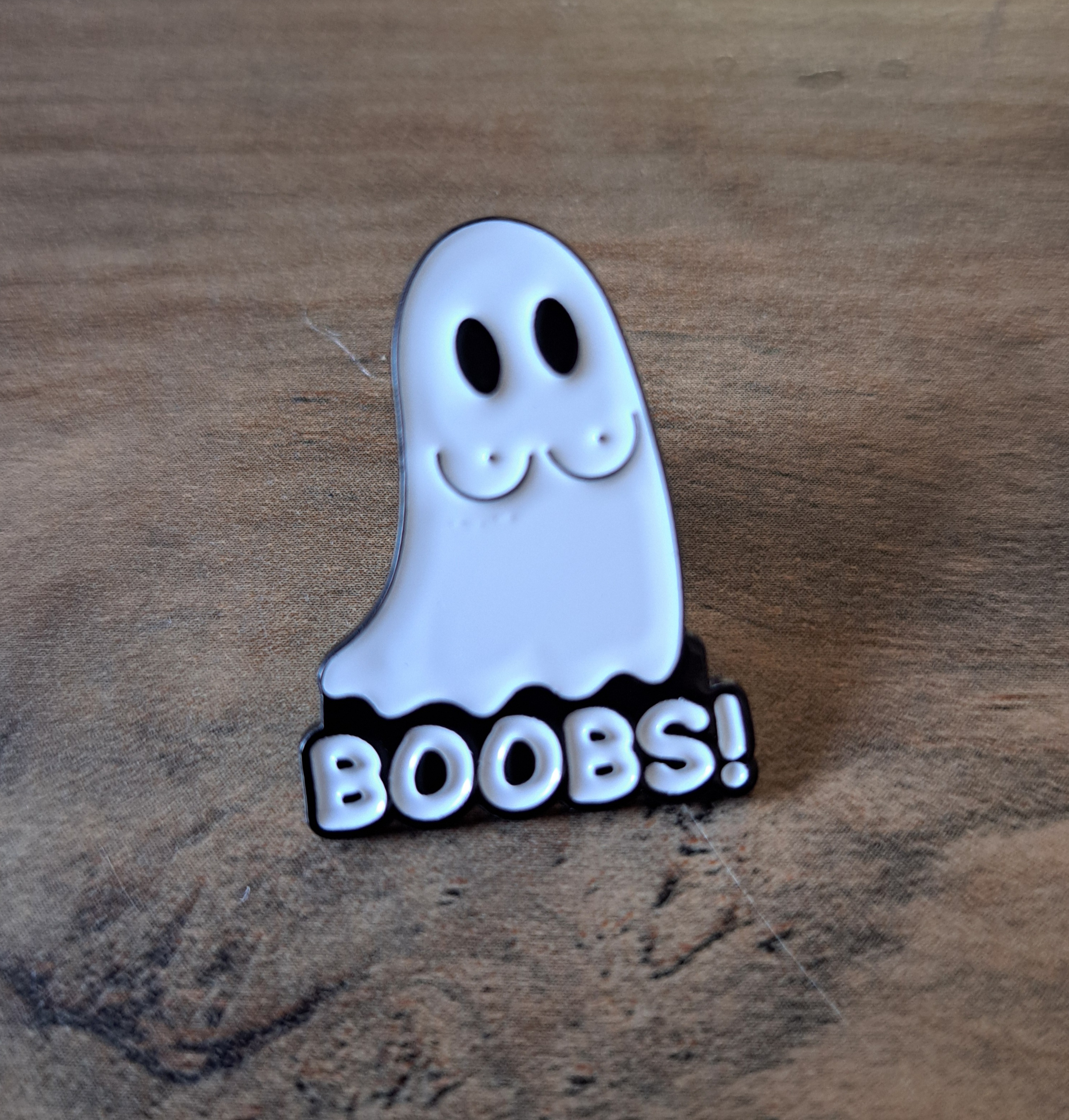 Ghost Boobs Pin