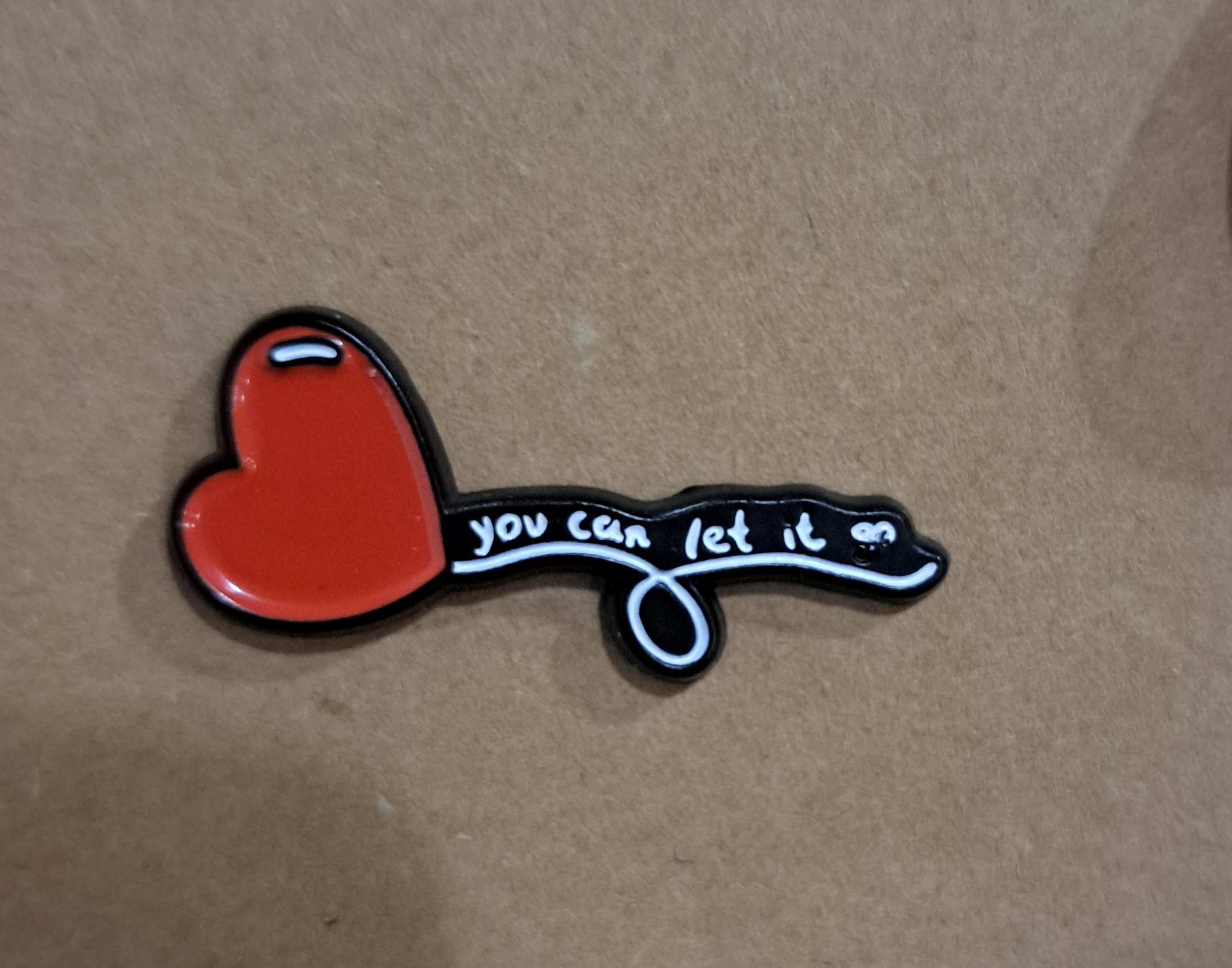 You Can Let It Go Pin