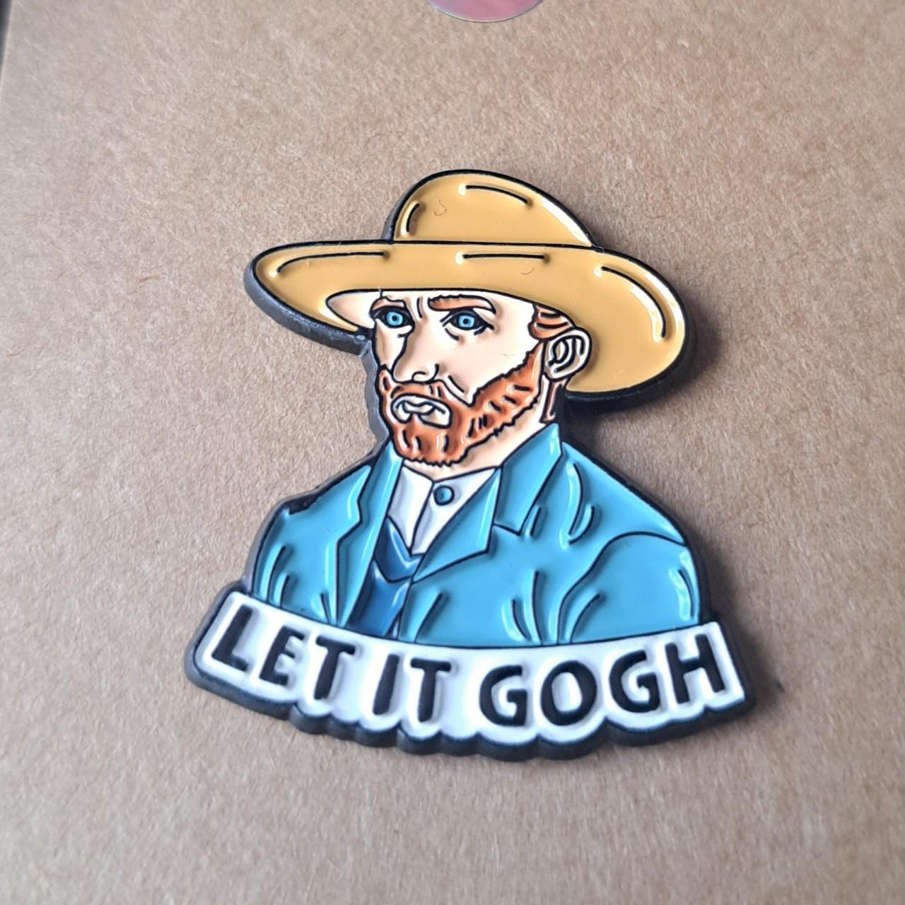 Let It Gogh Pin
