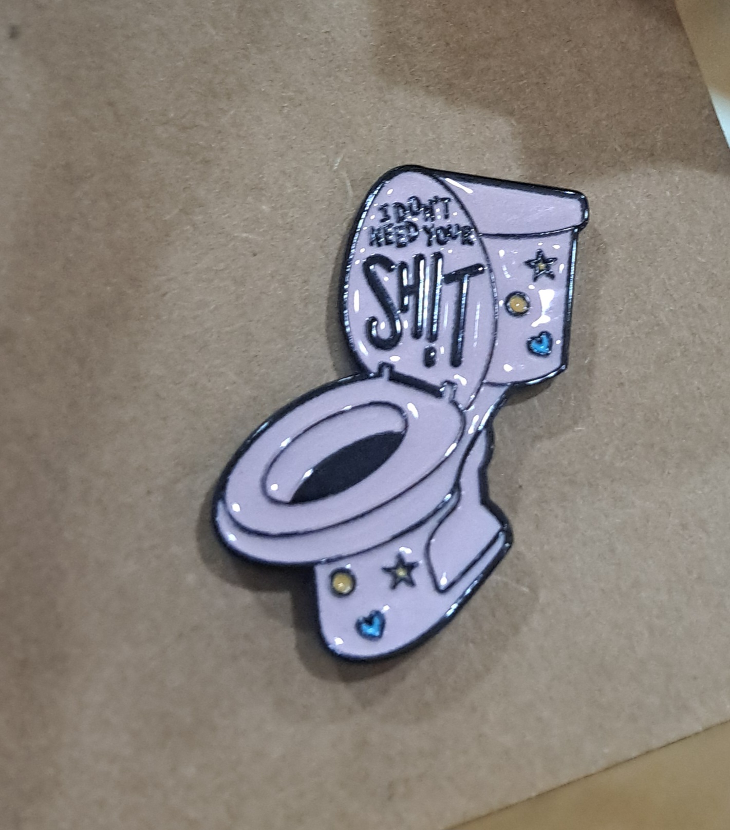 Toilet Pin
