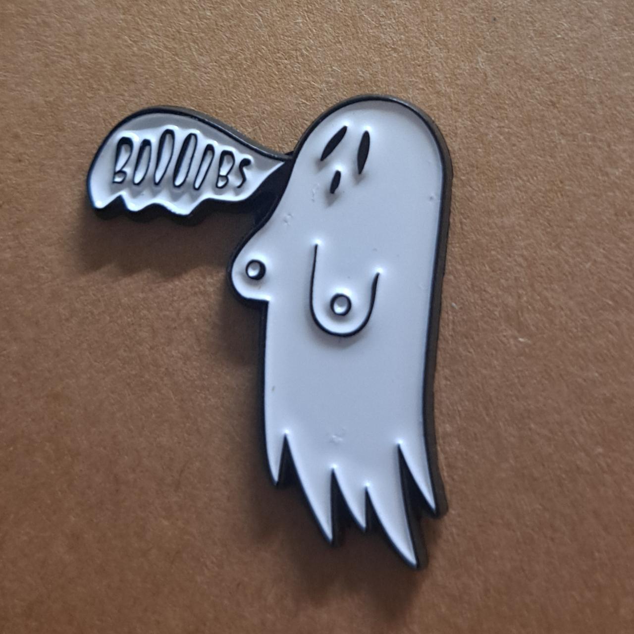 Ghost Boobs Pin