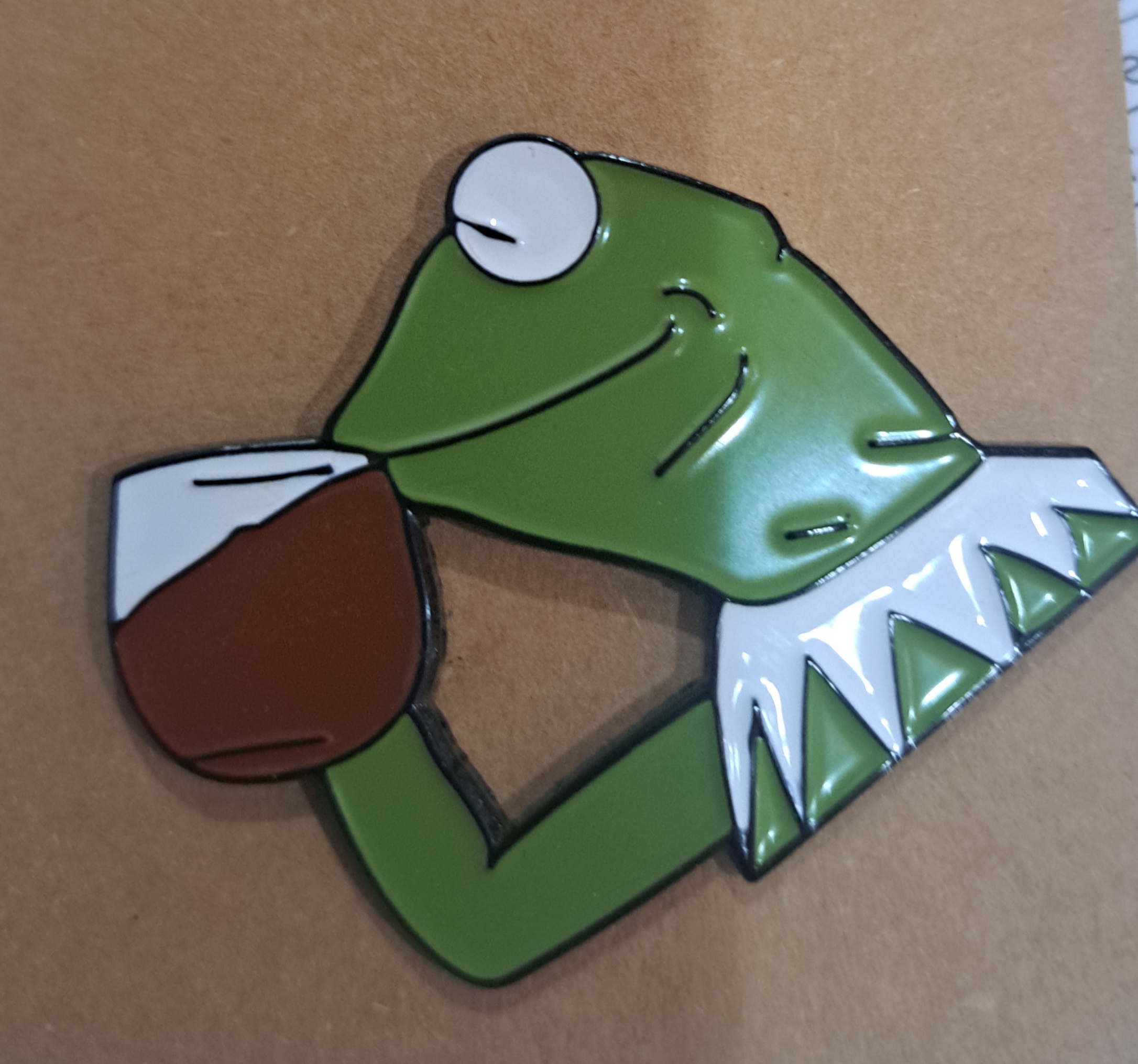 Kermit Frog Cuppa Tea Pin
