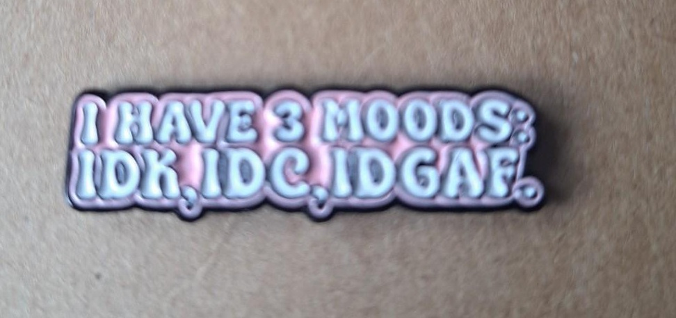 3 Mood Pin