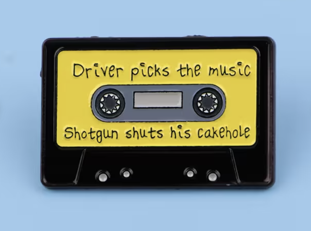 Cassette Tape Pin