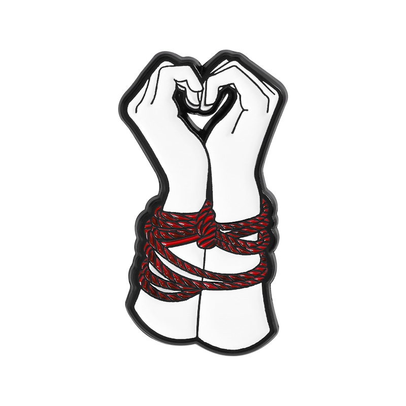 Tied Hands Pin
