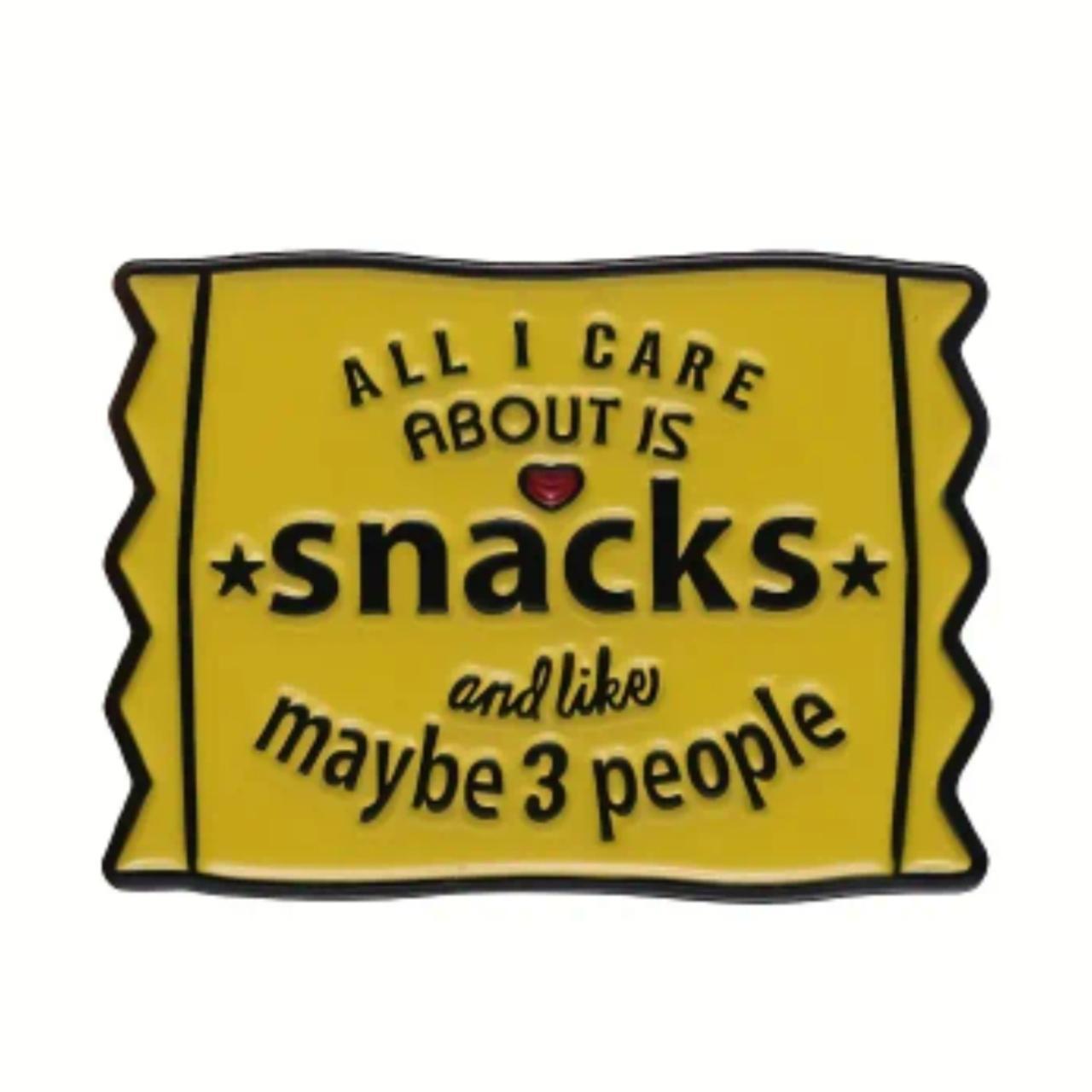 Snacks Pin