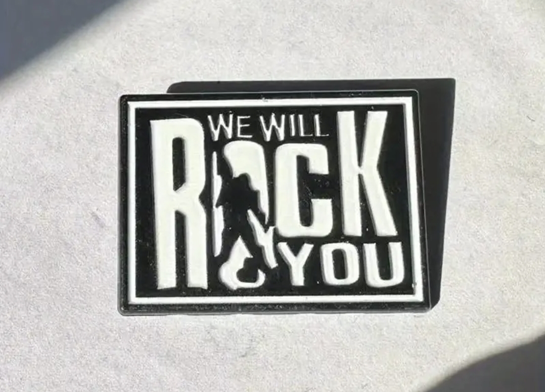 We Will Rock You Pin