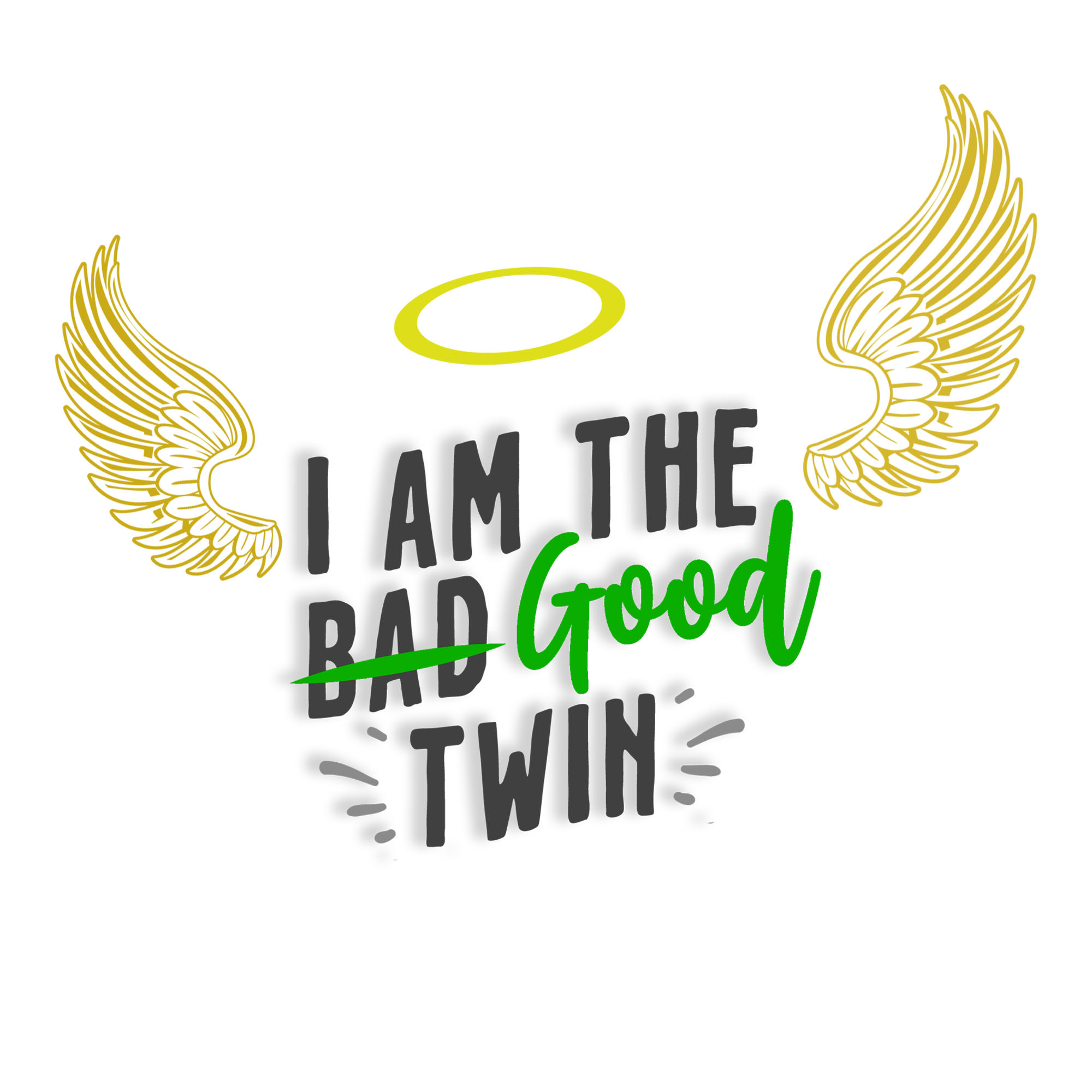 Good & Bad Twin Mugs