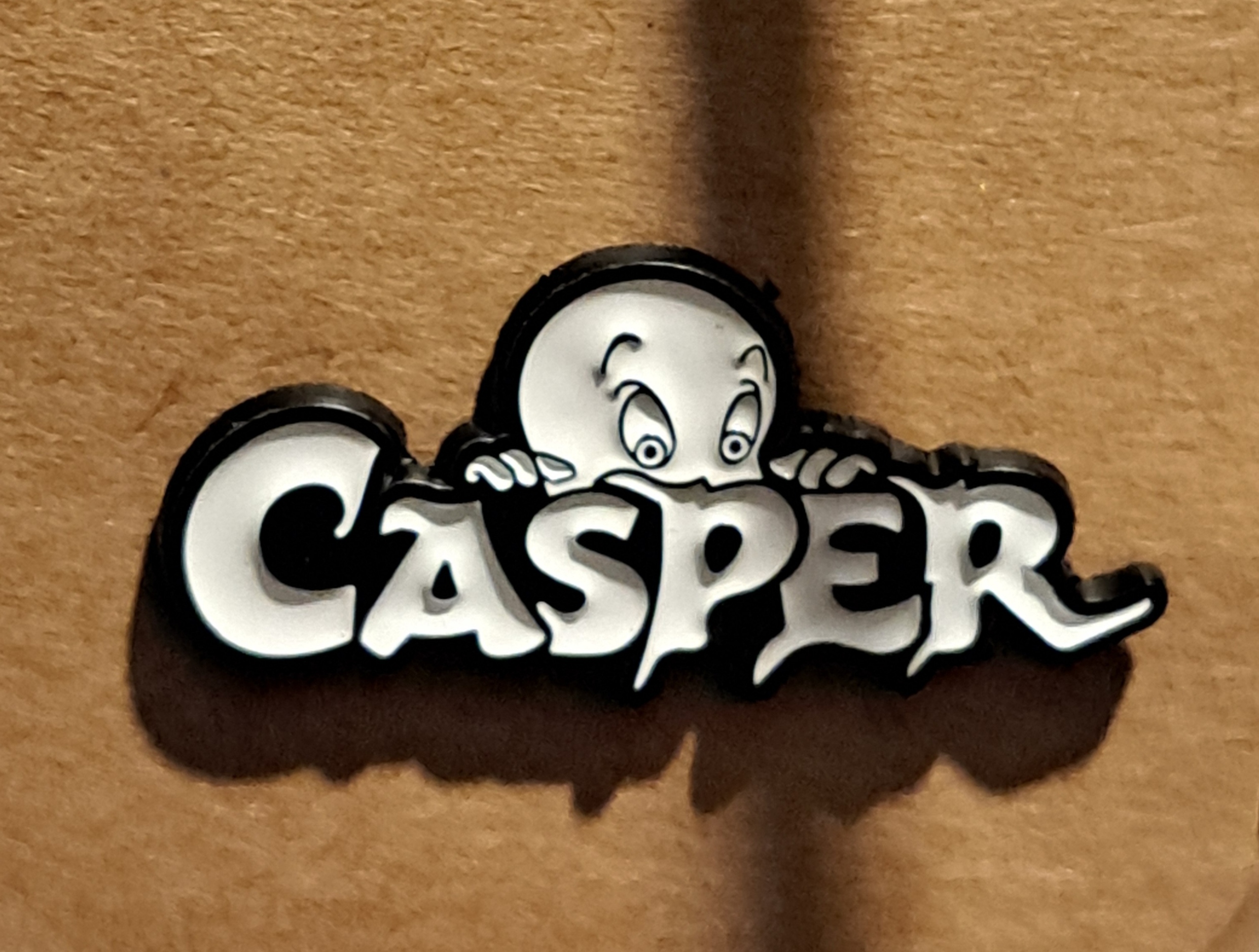 Casper Ghost Pin Badge