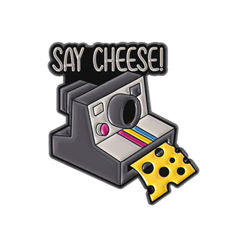 Say Cheese Camera Pin