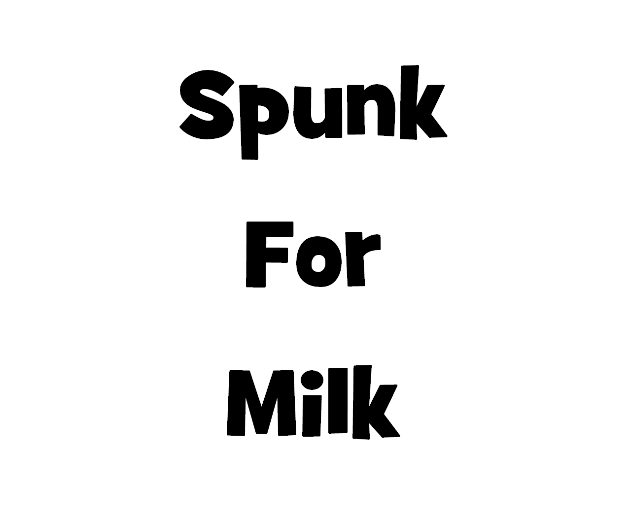 Spunk For Milk Mug