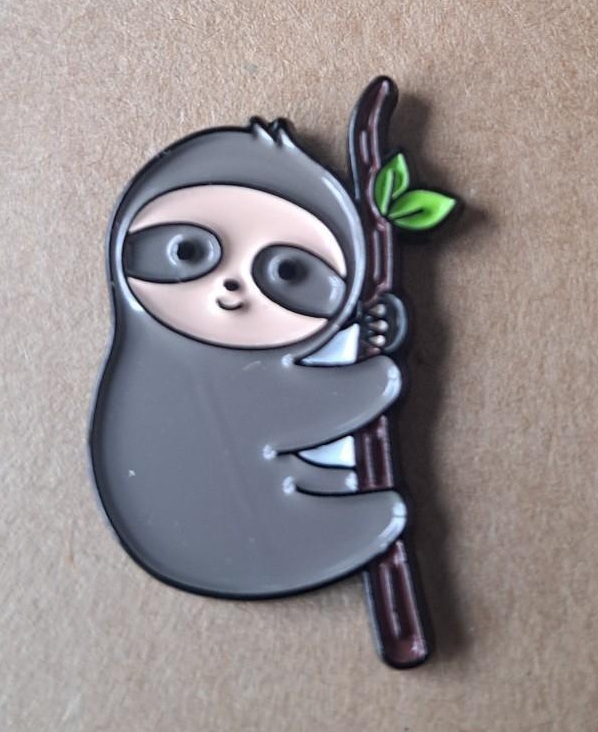 Sloth Enamel Pin
