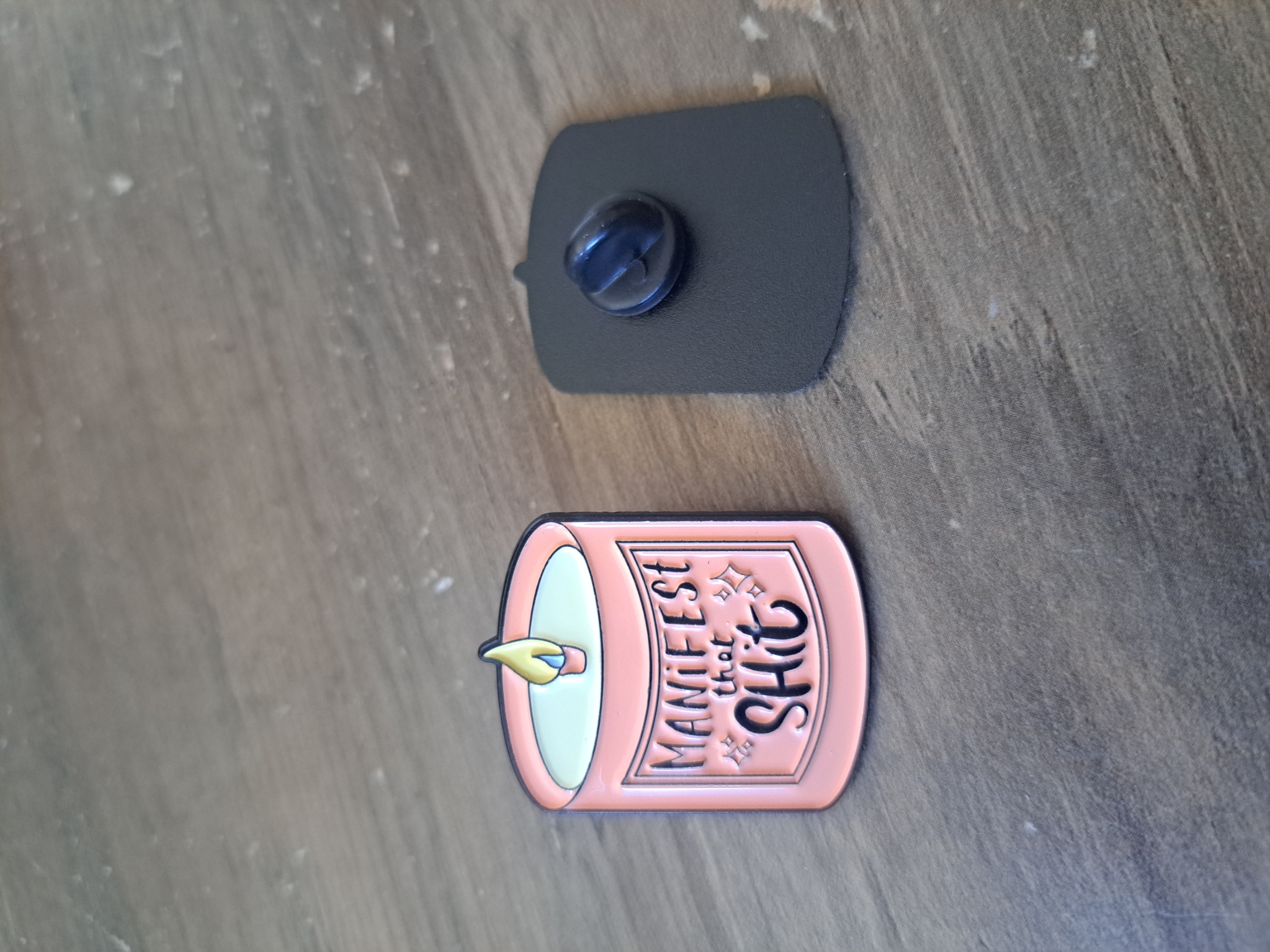 Manifest That Shit Candle Pin