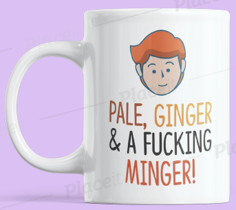 Pale Ginger Minger Mug