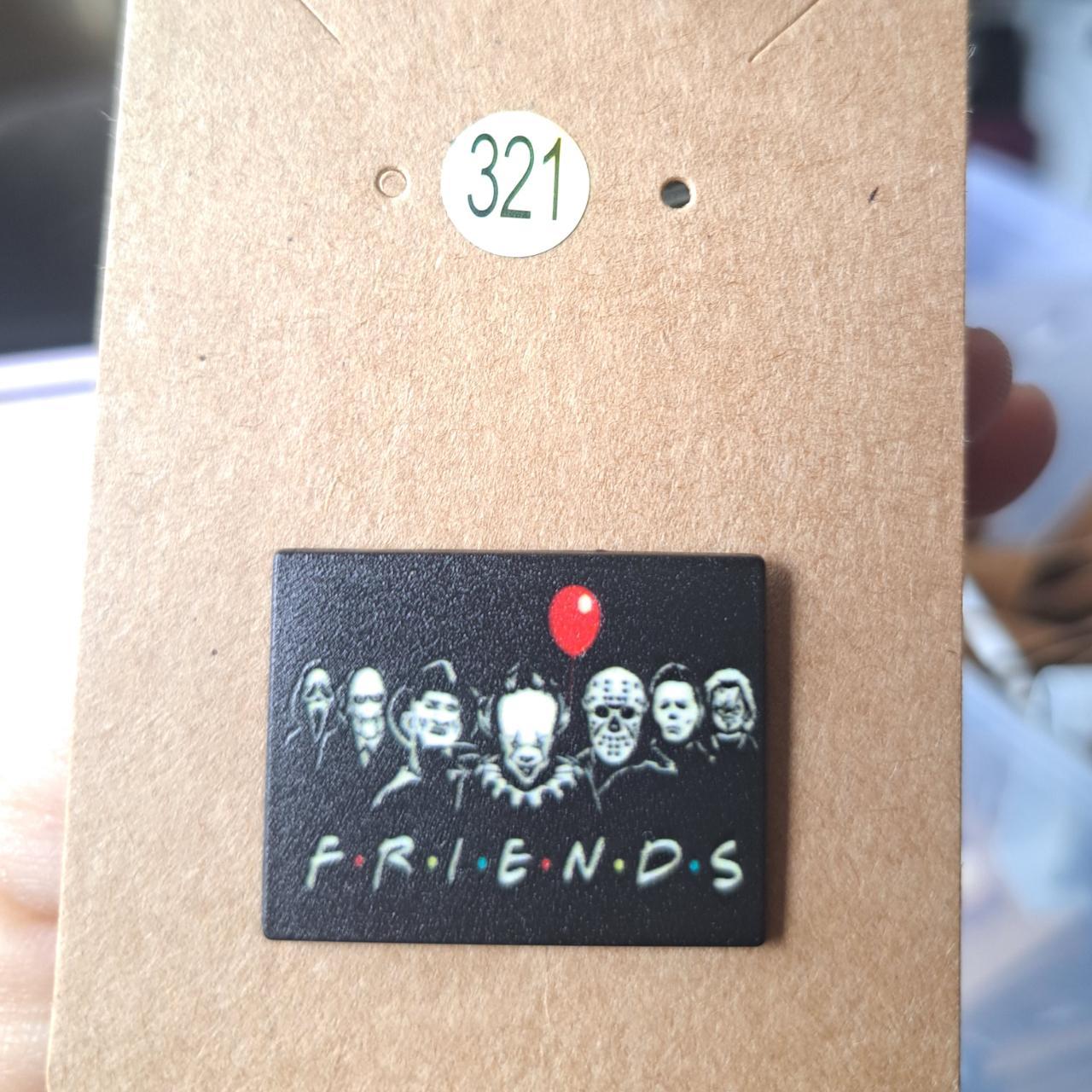 Horror Friends Pin