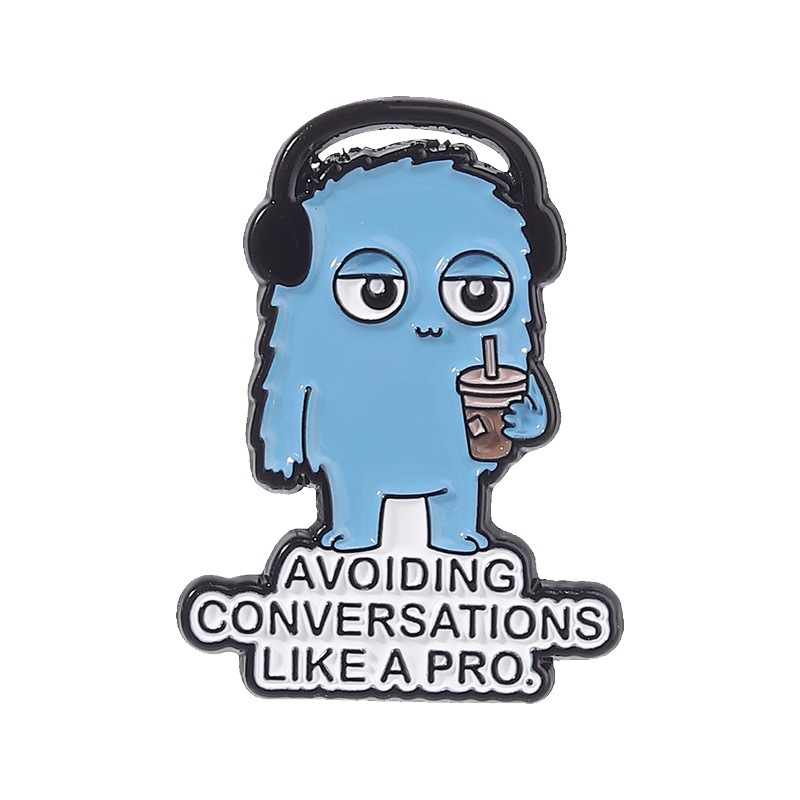 Avoiding Conversations Pin