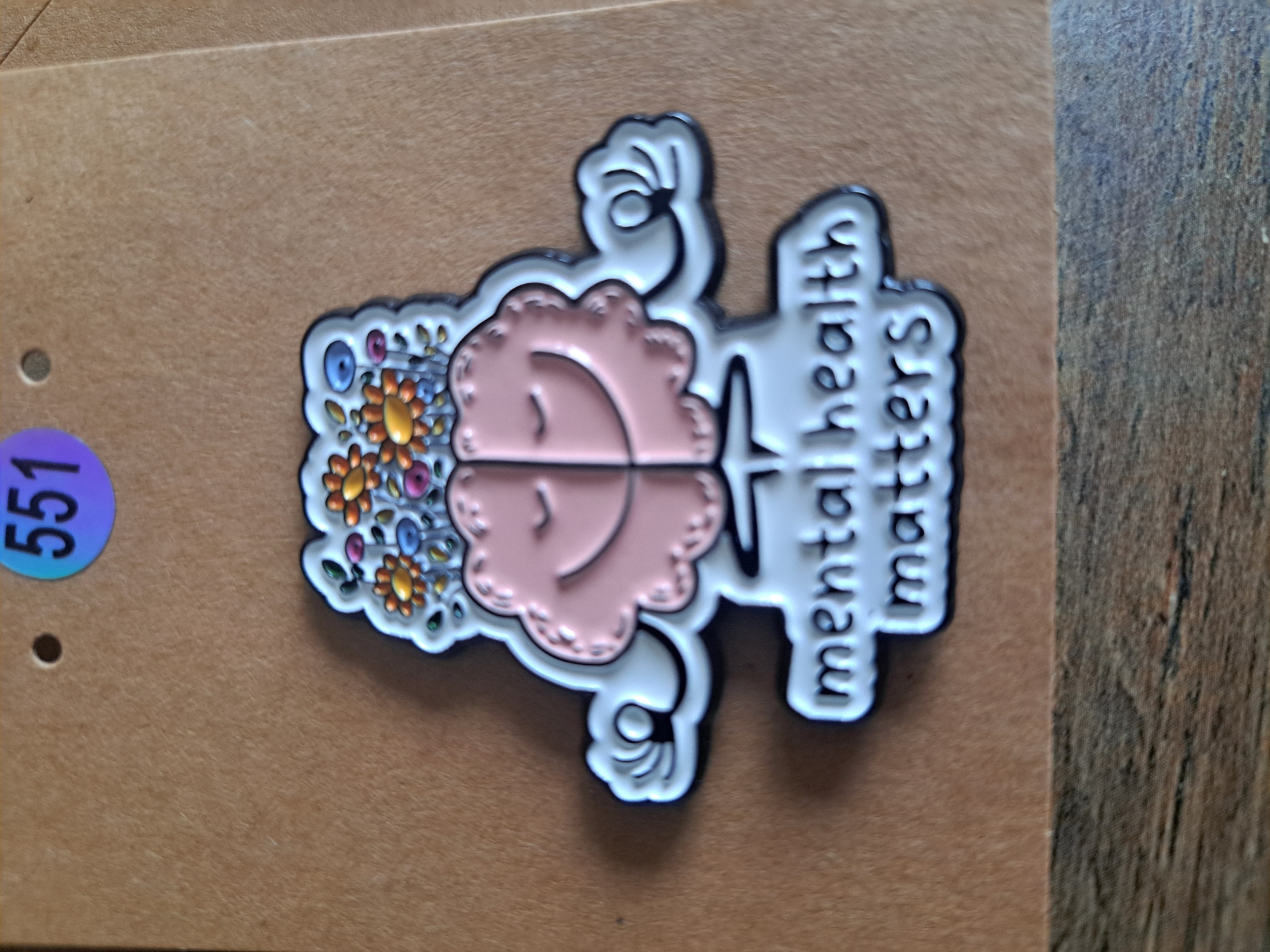 Mental Health Matters Pin