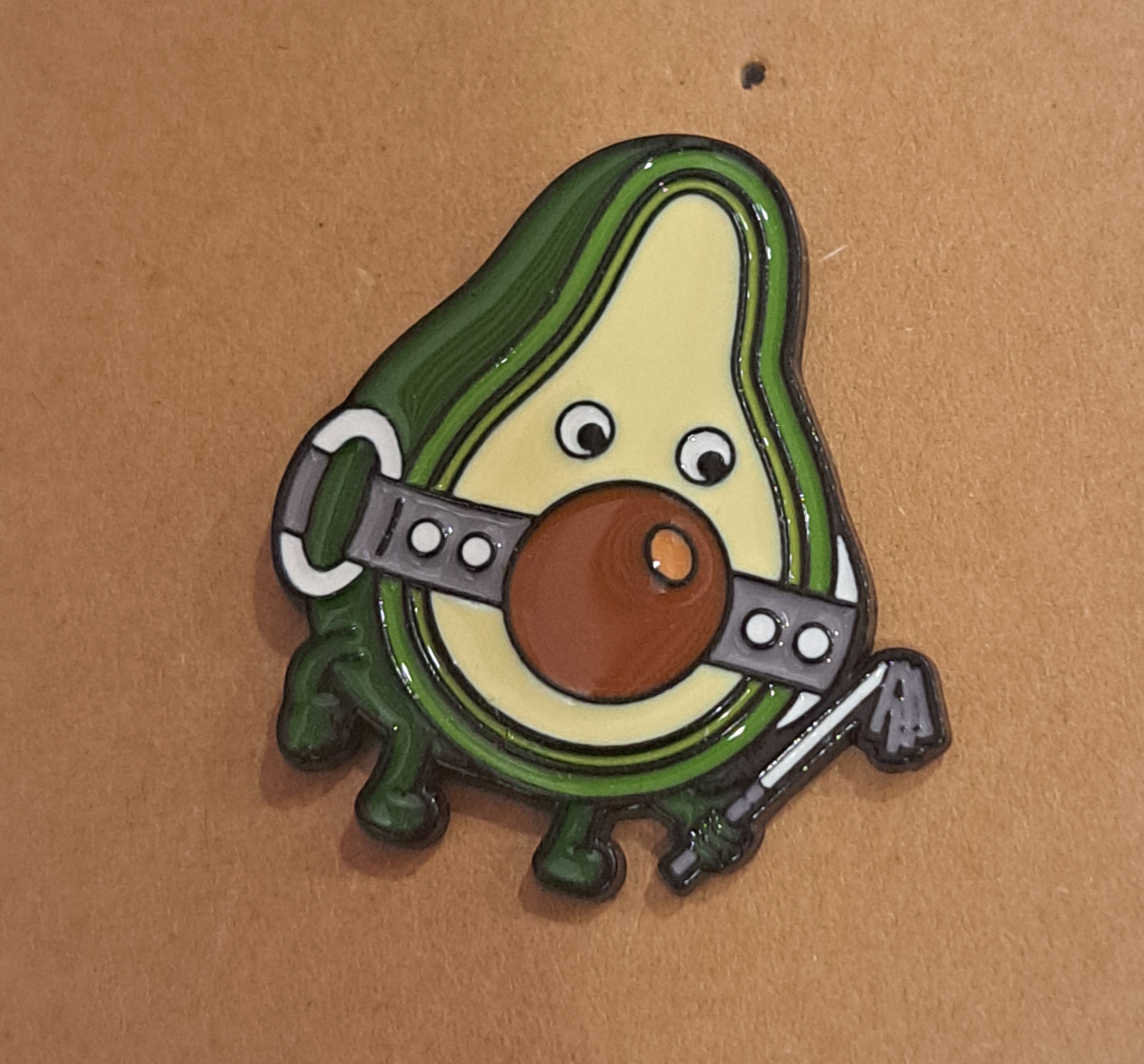 Kinky Avocado Pin