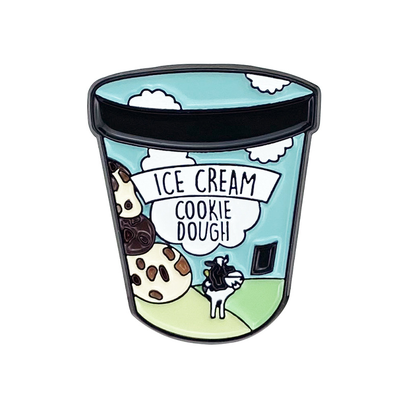 Cookie Dough Ice Cream Pin
