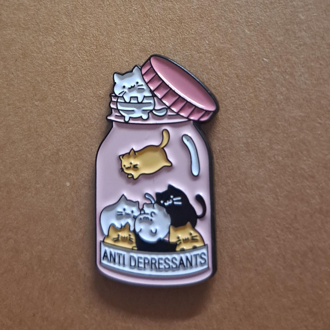Cat Jar Pin