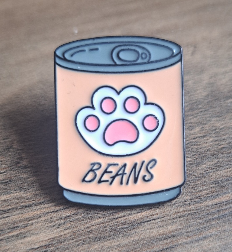Beans Paw Pin