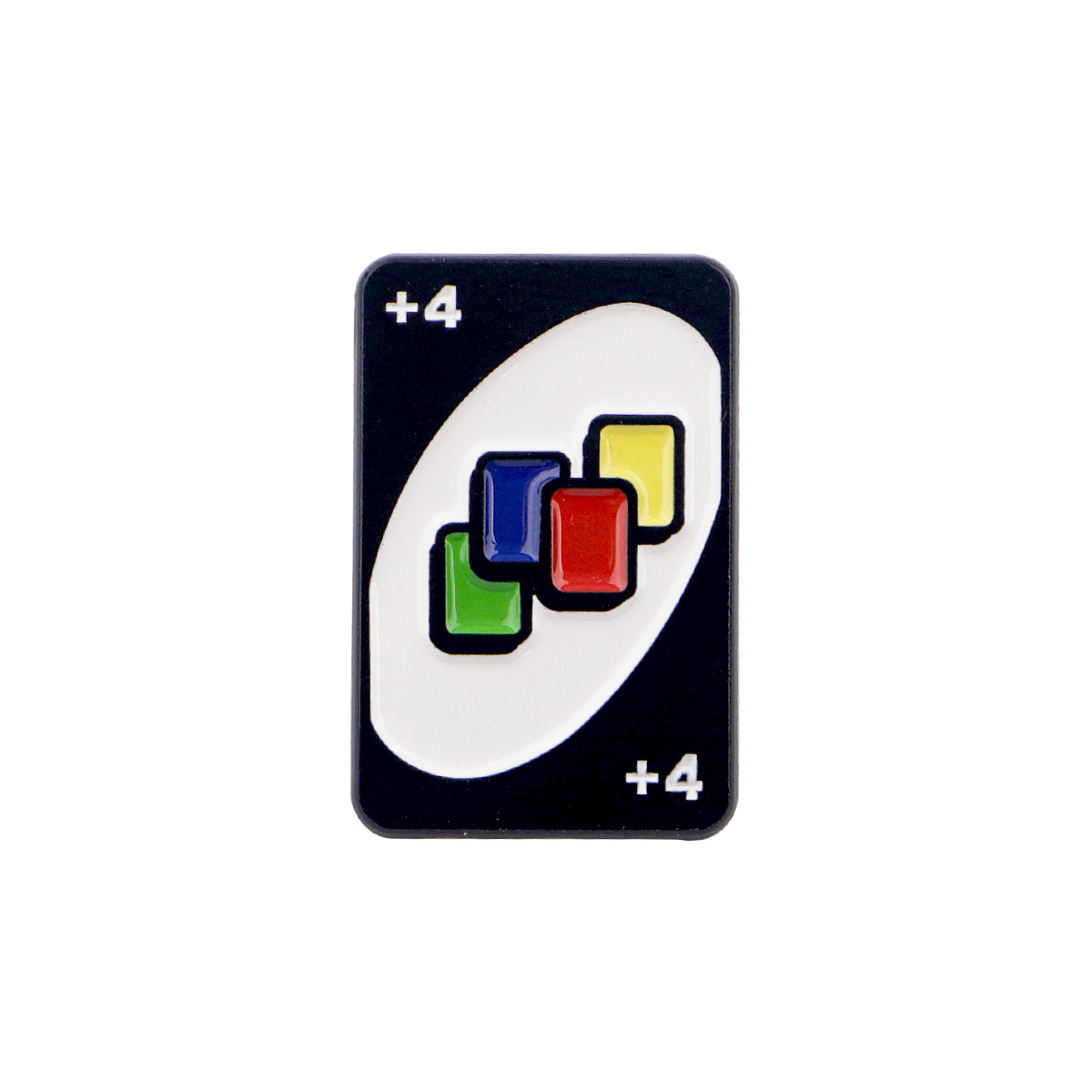 UNO Draw 4 Wildcard Pin