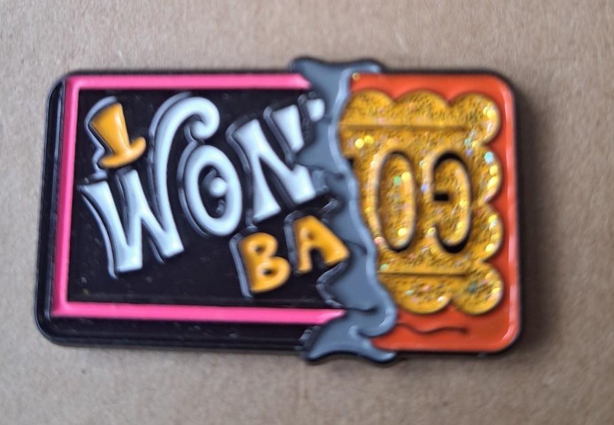 Wonka Golden Ticket Pin