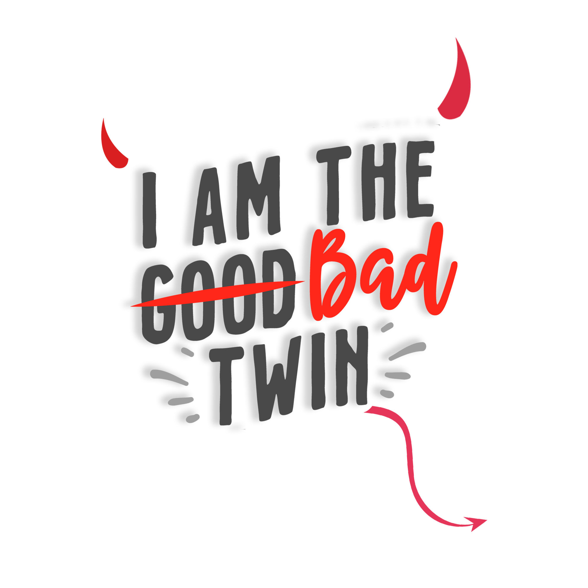 Good & Bad Twin Mugs