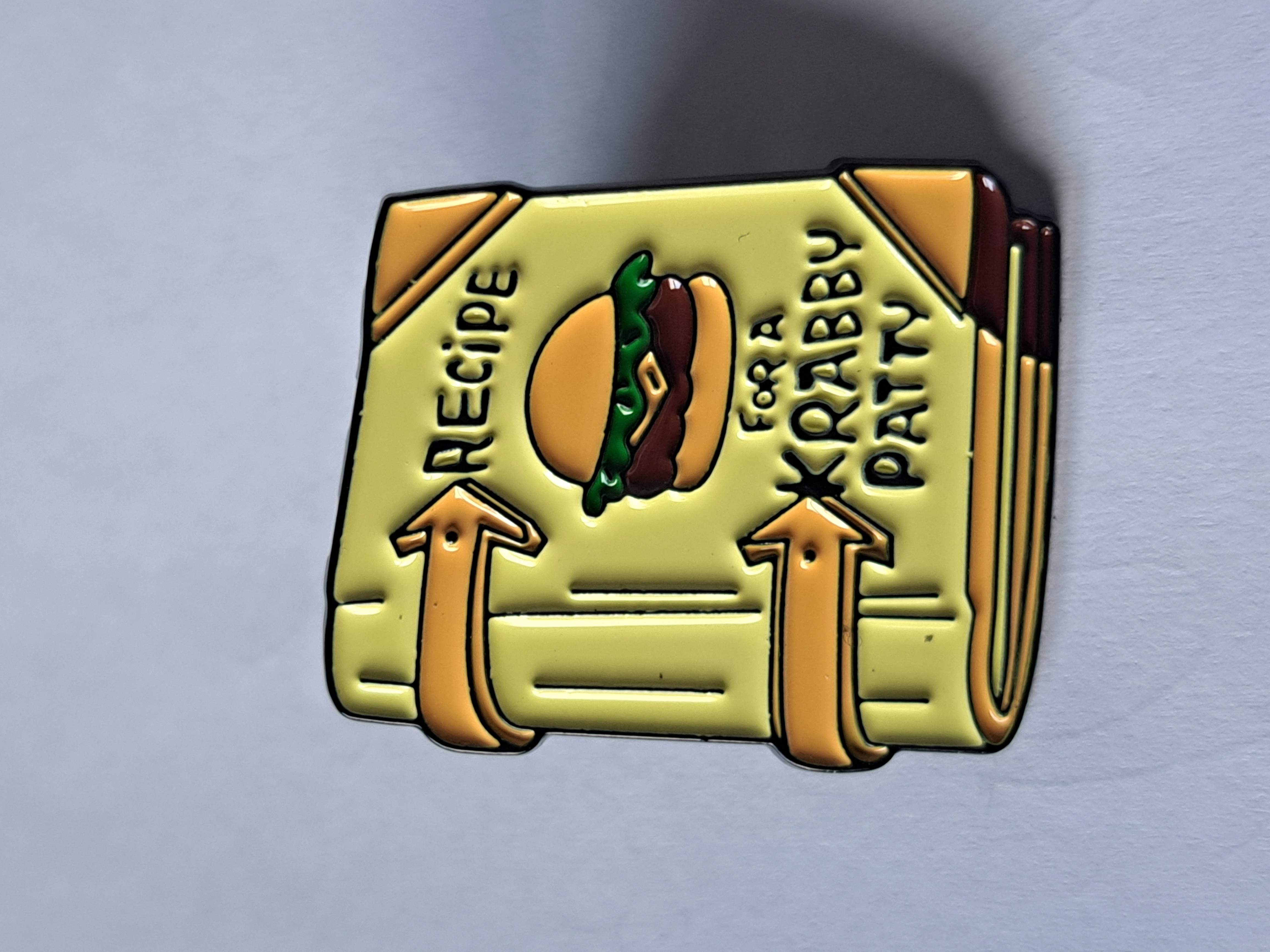 Krabby Patty Recipe Pin