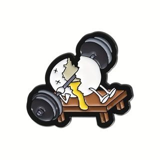 Gym Egg Pin