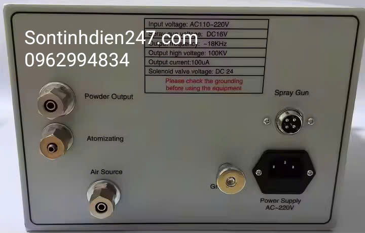 Máy phun sơn tĩnh điện ST100
