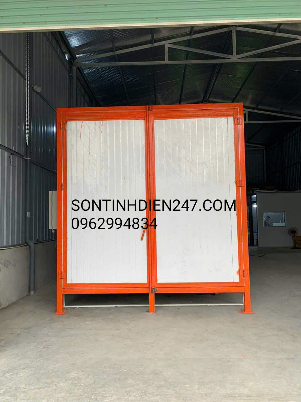 BUỒNG SẤY SƠN TĨNH ĐIỆN DÂN DỤNG
