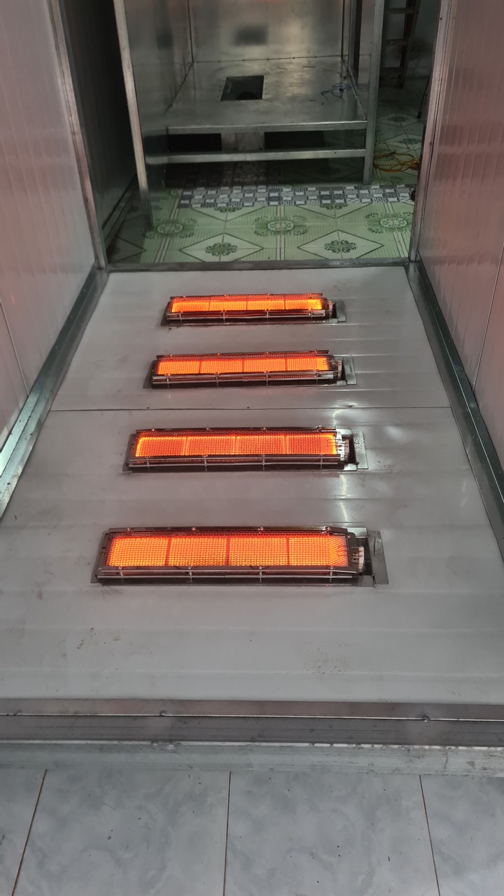 Buồng sấy sơn tĩnh điện mini