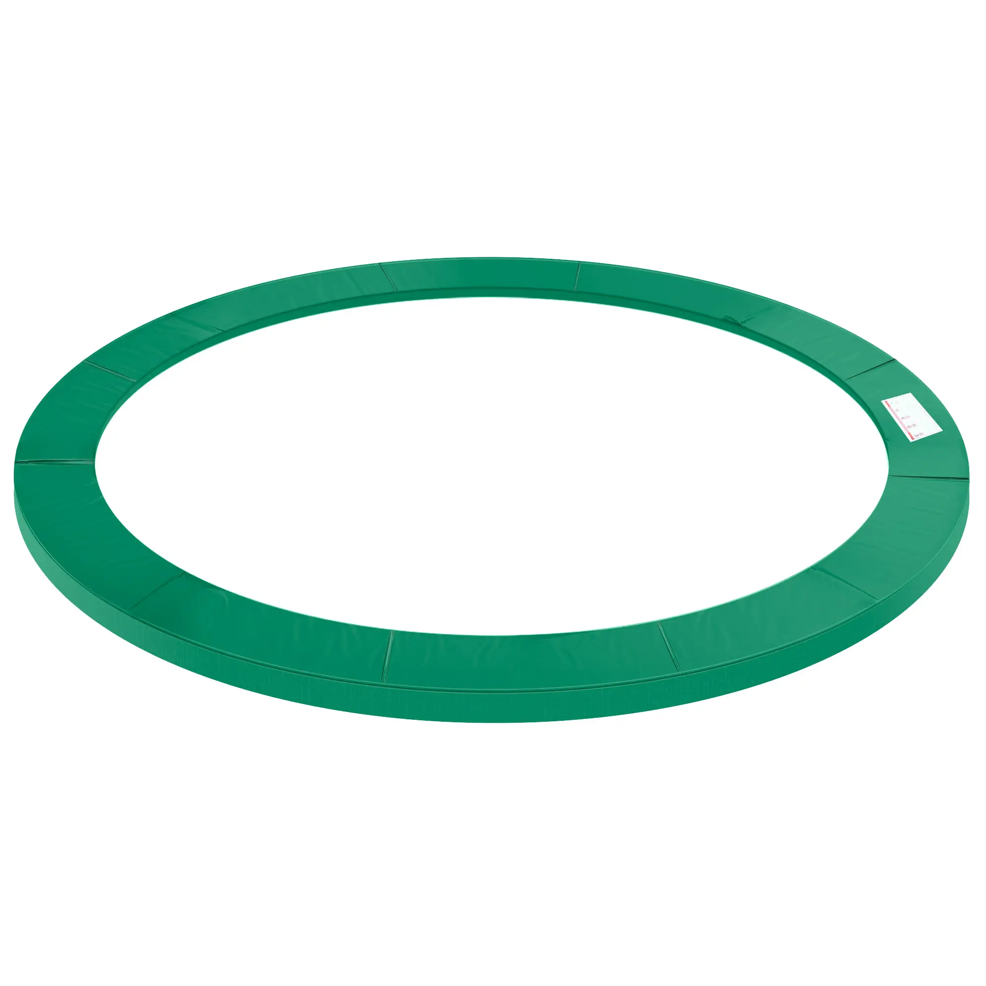Trampolin Randabdeckung Ø366cm cm breit, Reißfest UV-resistent Federabdeckung, Wasserabweisend, Trampolinzubehör Randschutz Sicherheitsnetz Ersatzteile für Gartentrampoline, Grün