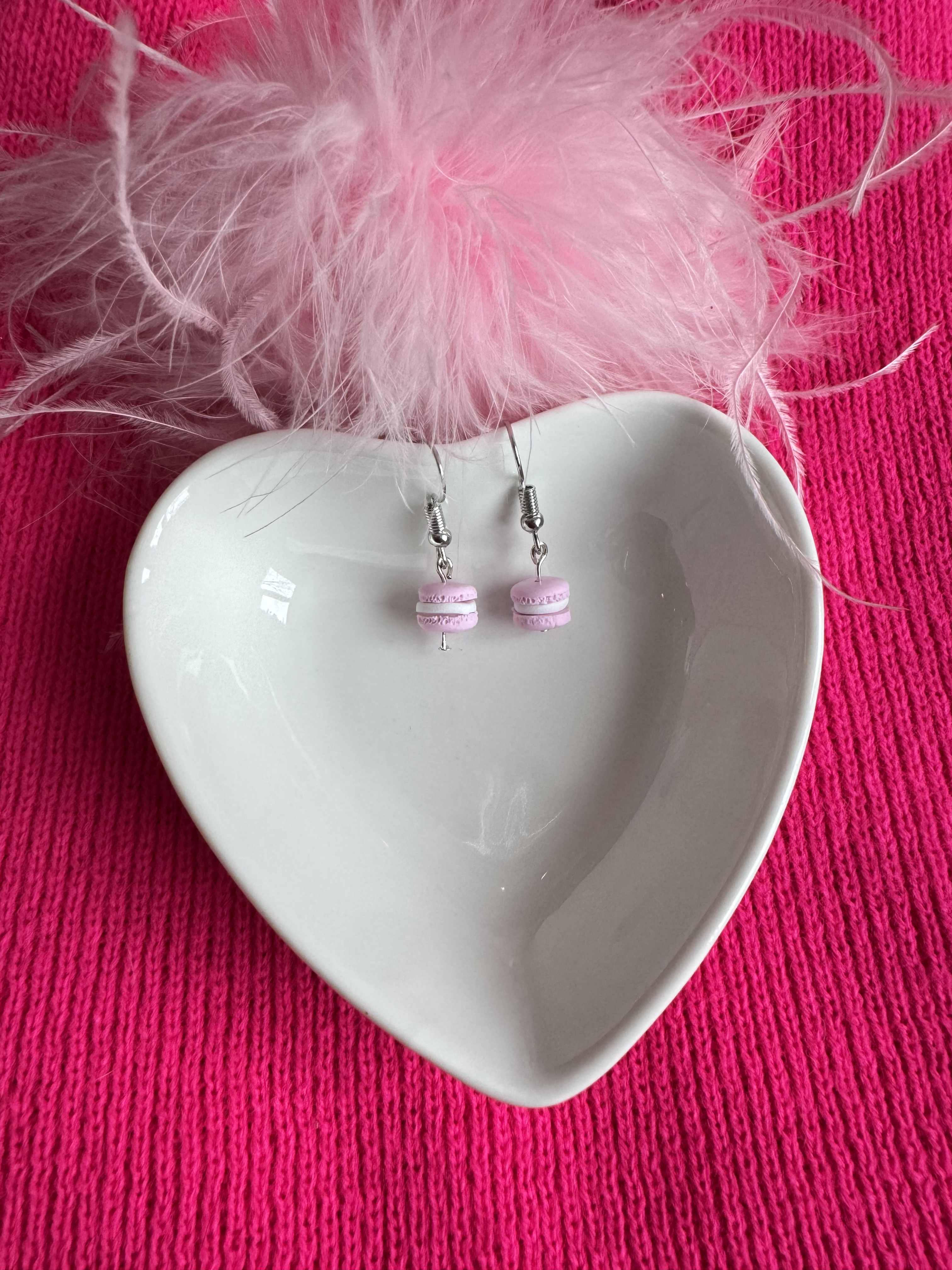 Mini Macarons - Silver Fastening