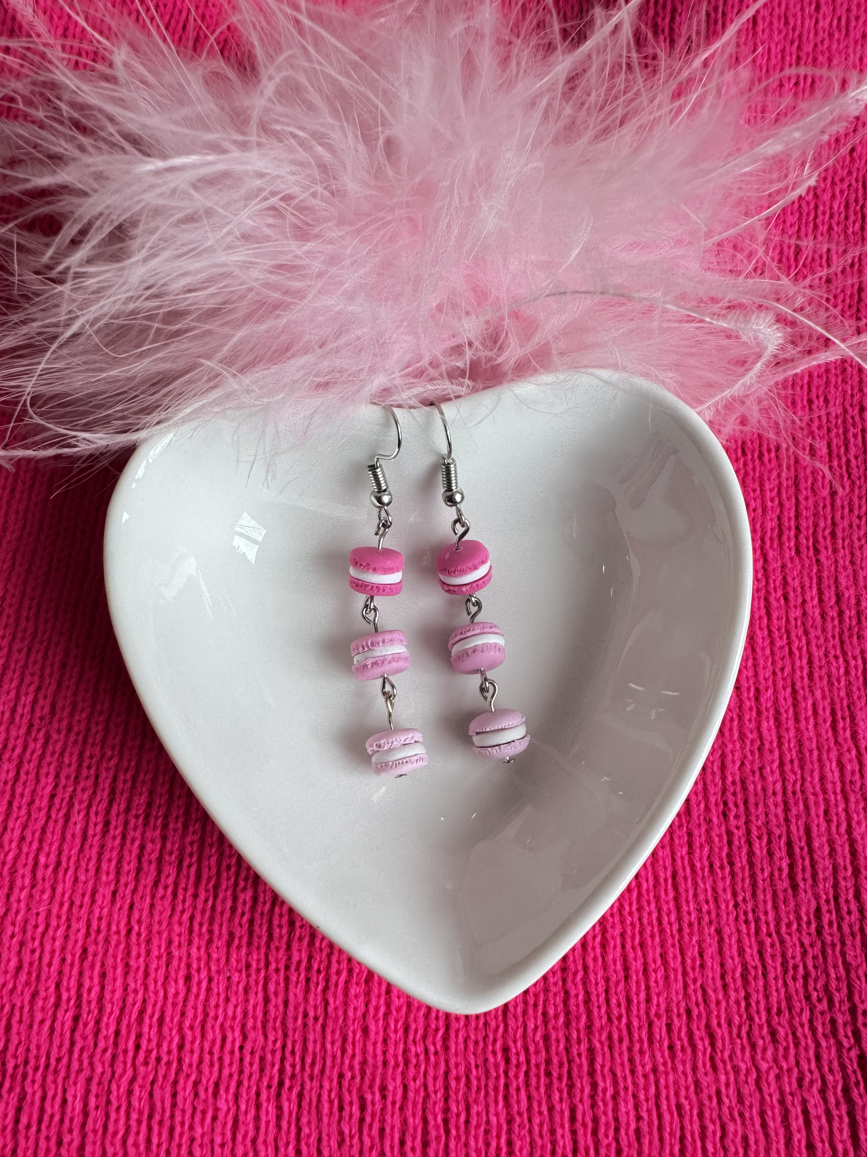 Mini Macaron  Ombre Stack - Silver