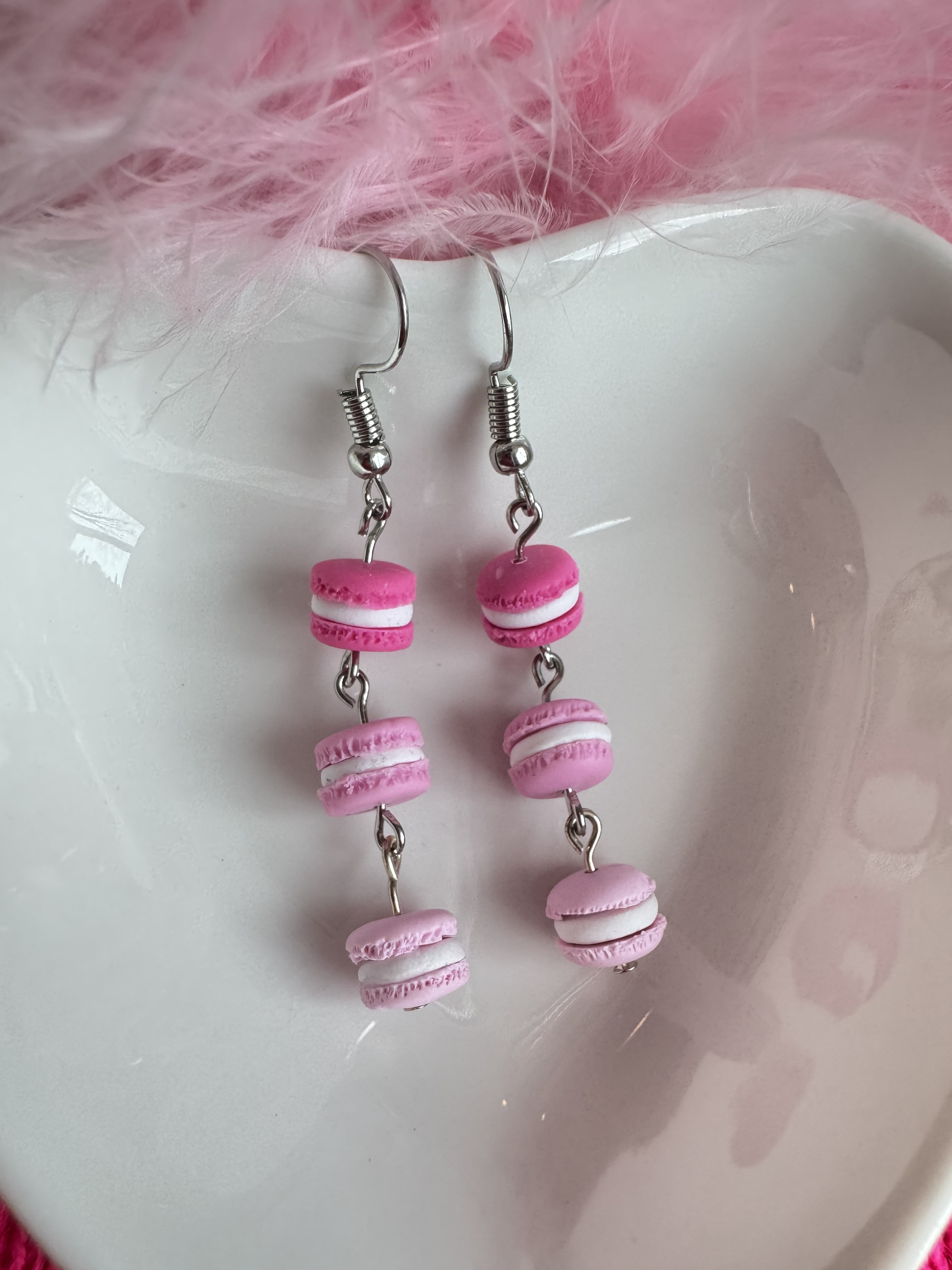 Mini Macaron  Ombre Stack - Silver