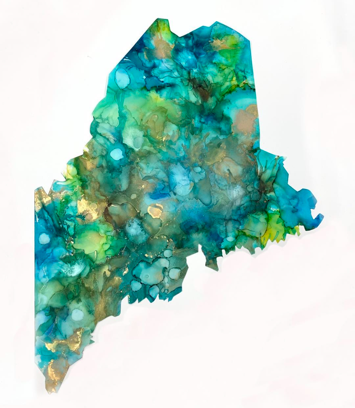 Maine Alcohol Ink