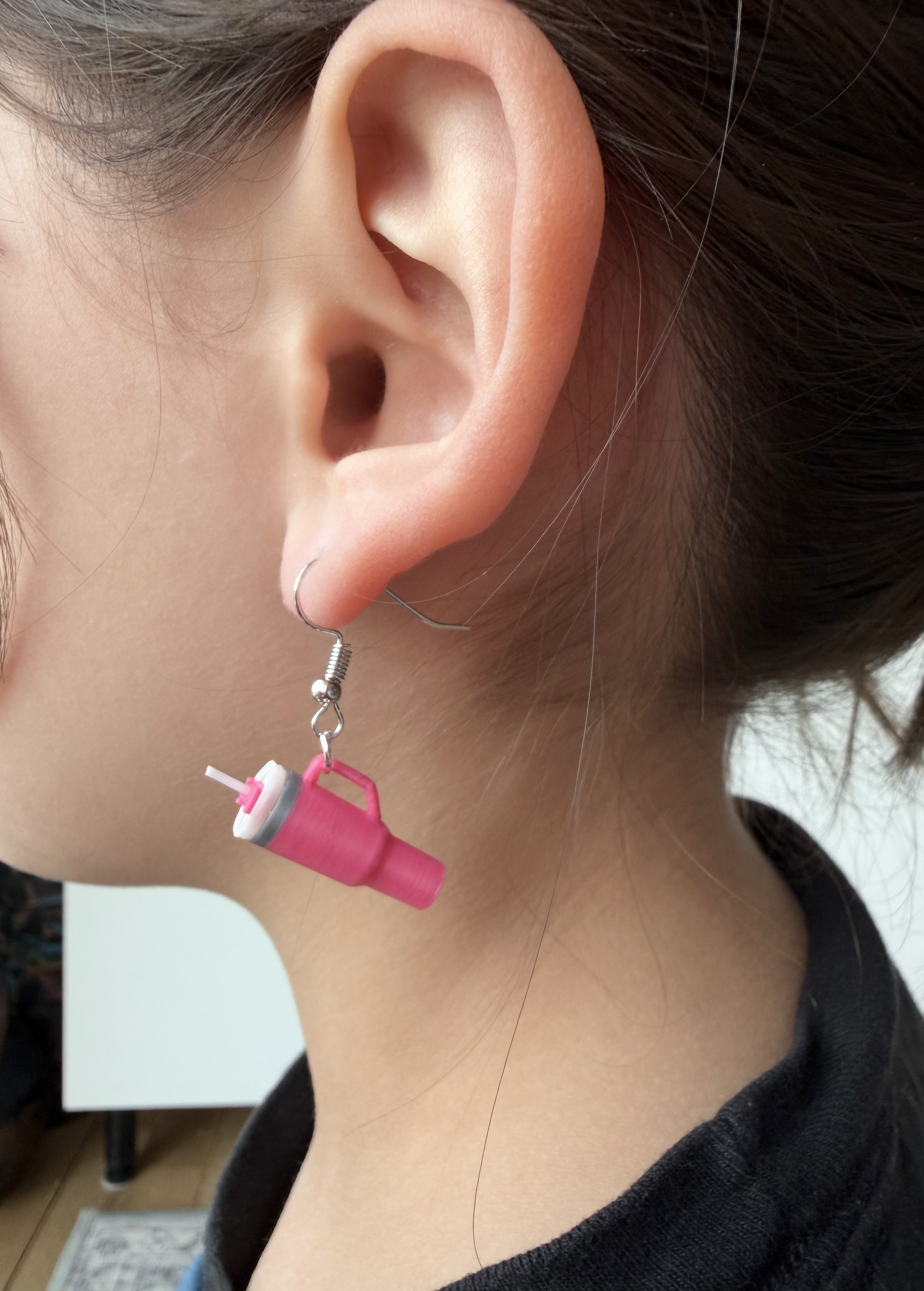 Mini Stanley Earrings - Pink
