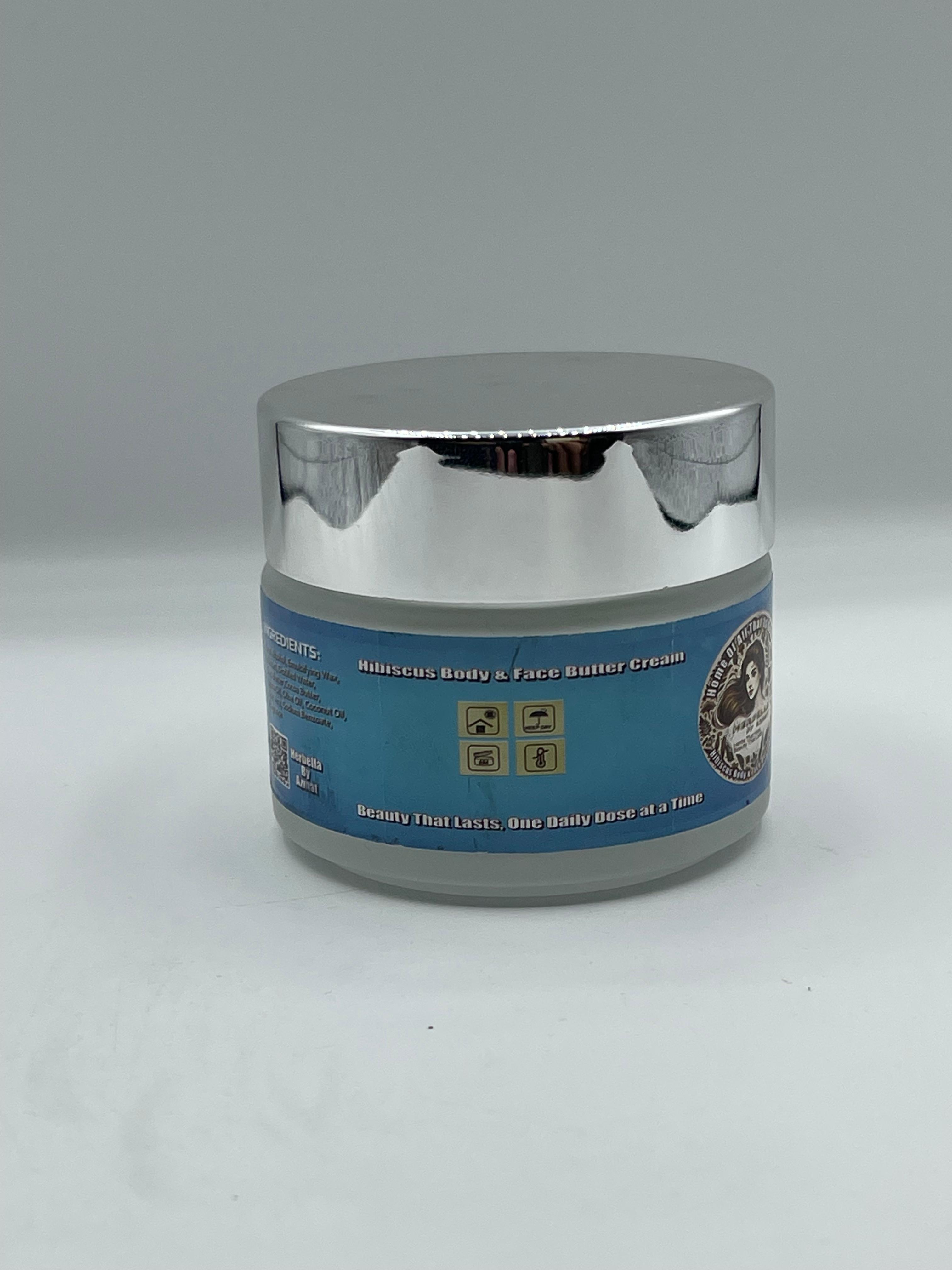 Hibiscus Body & Face Butter Cream