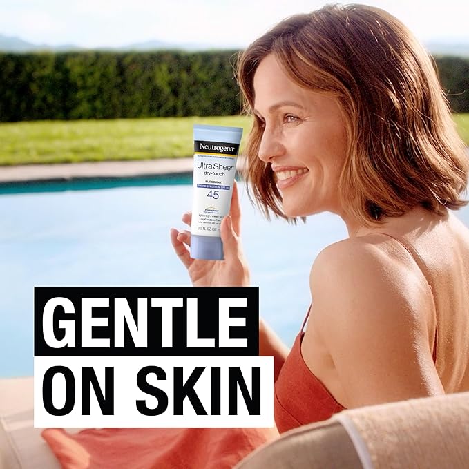 Neutrogena Ultra Sheer Dry-Touch Water Resistant and Non-Greasy Sunscreen Lotion