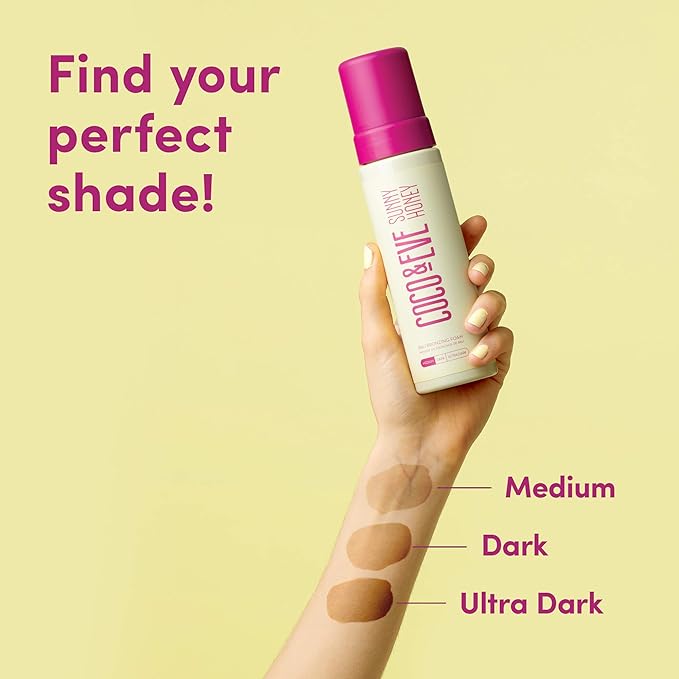 Coco & Eve Self Tanner Mousse Kit