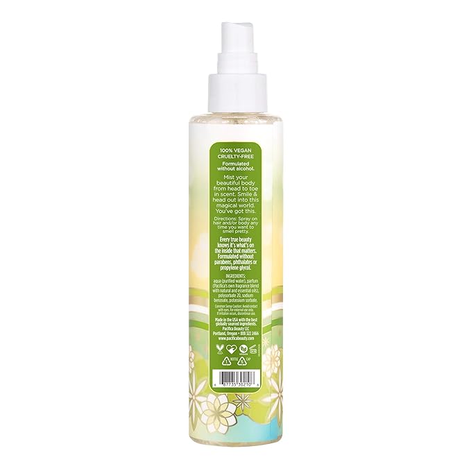 Pacifica Beauty, Tahitian Gardenia Hair Perfume & Body Spray, Citrus Gardenia and Jasmine Notes