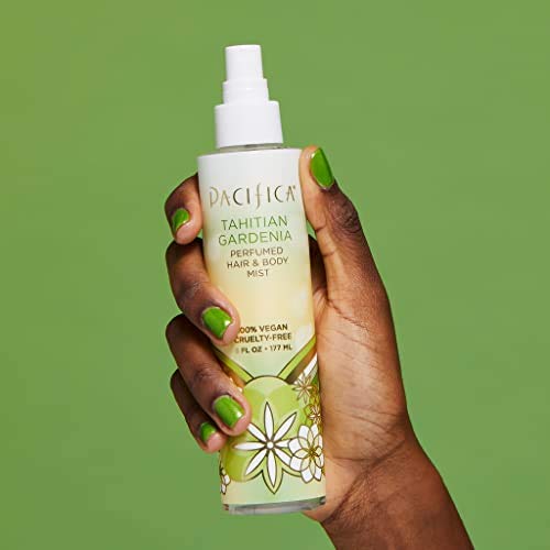 Pacifica Beauty, Tahitian Gardenia Hair Perfume & Body Spray, Citrus Gardenia and Jasmine Notes