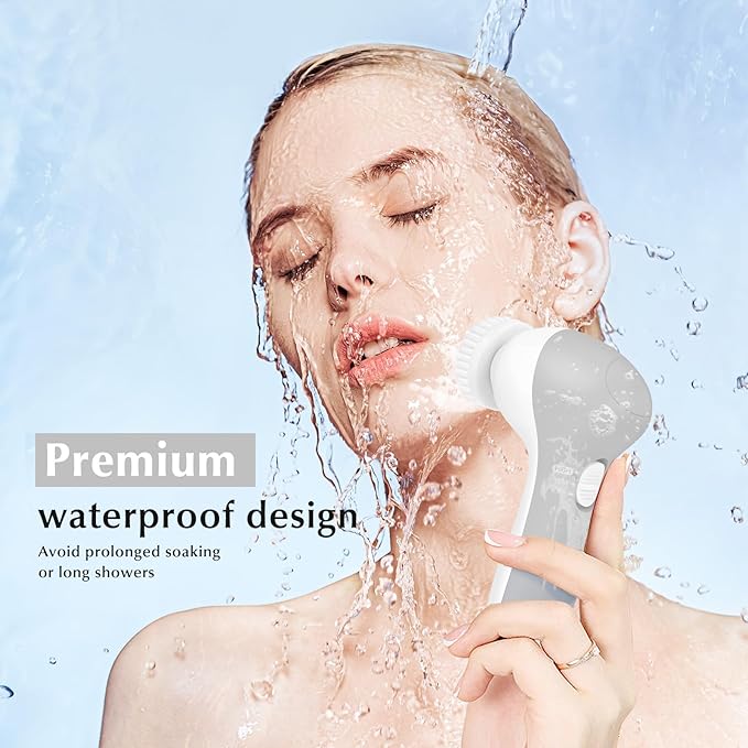 Facial Cleansing Brush Silicone Face Scrubber