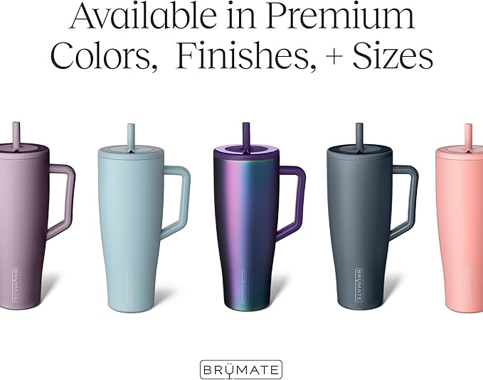 BrüMate Era 40 oz Tumbler with Handle and Straw
