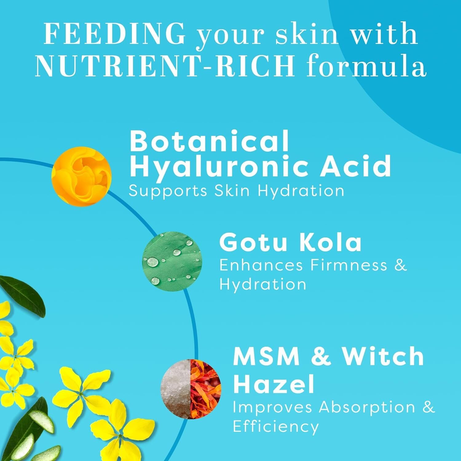 TruSkin Hyaluronic Acid Serum for Face + 7 Ultra Hydrating Ingredients