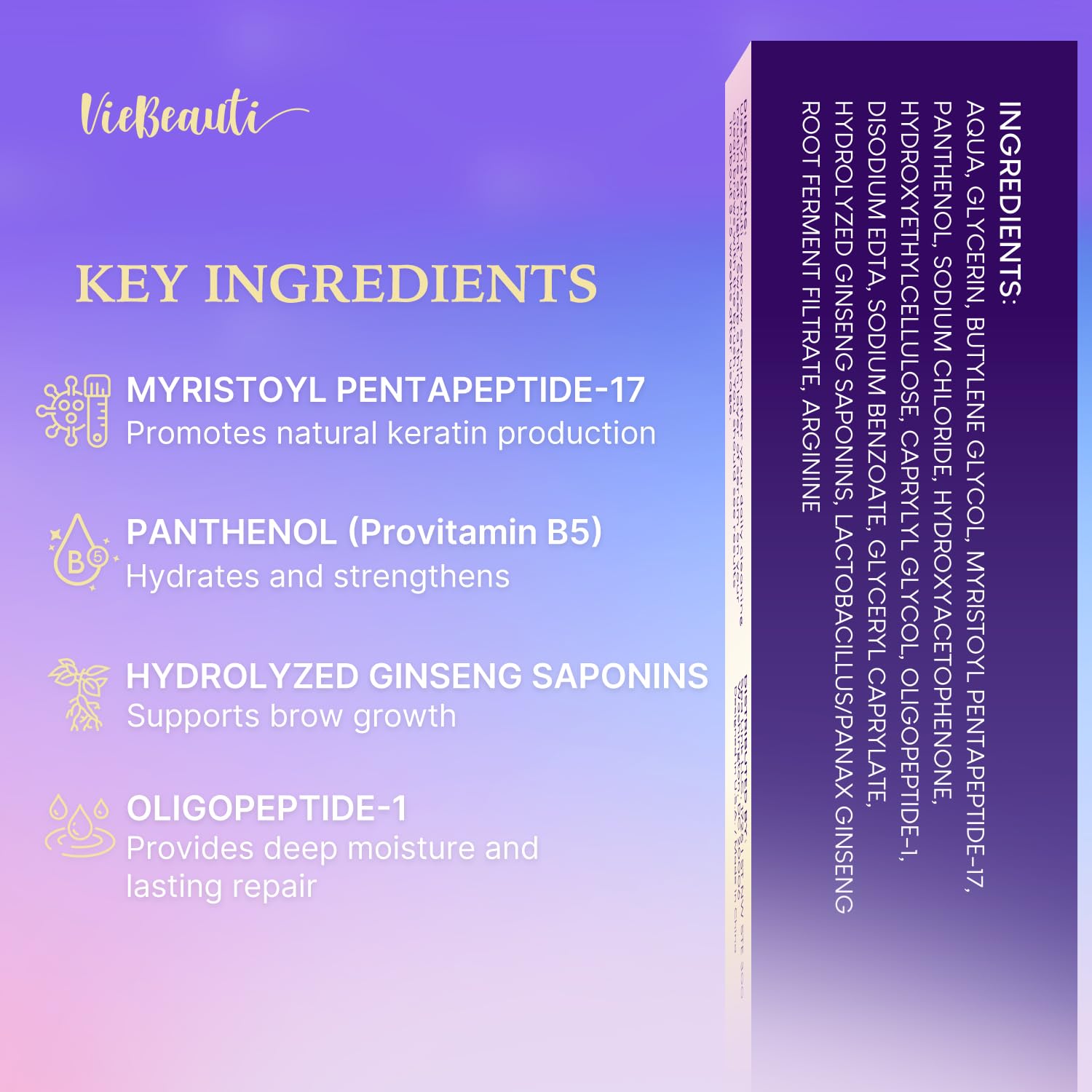 VieBeauti Premium Eyelash Growth Serum