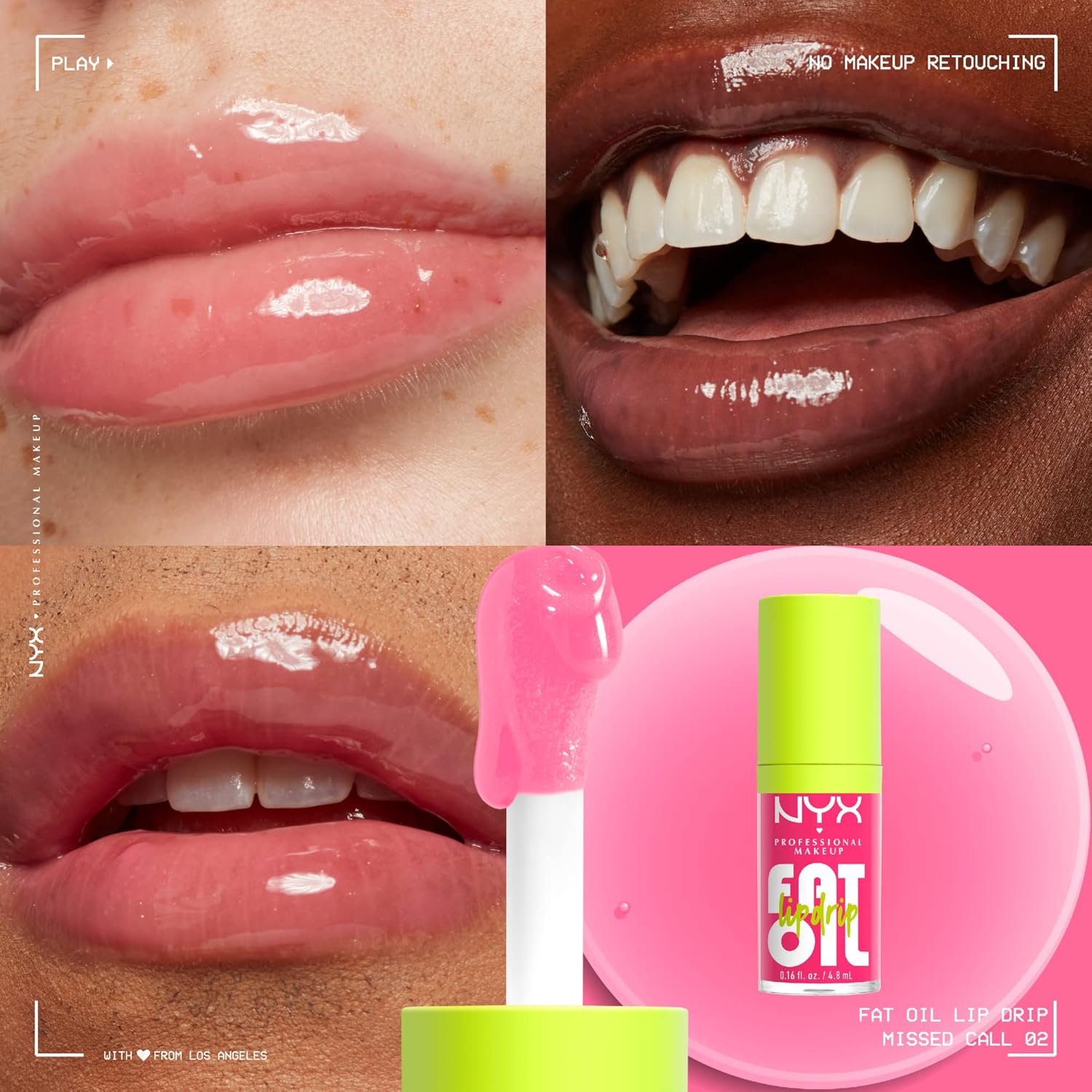  NYX PROFESSIONAL MAKEUP Fat Oil Lip Drip