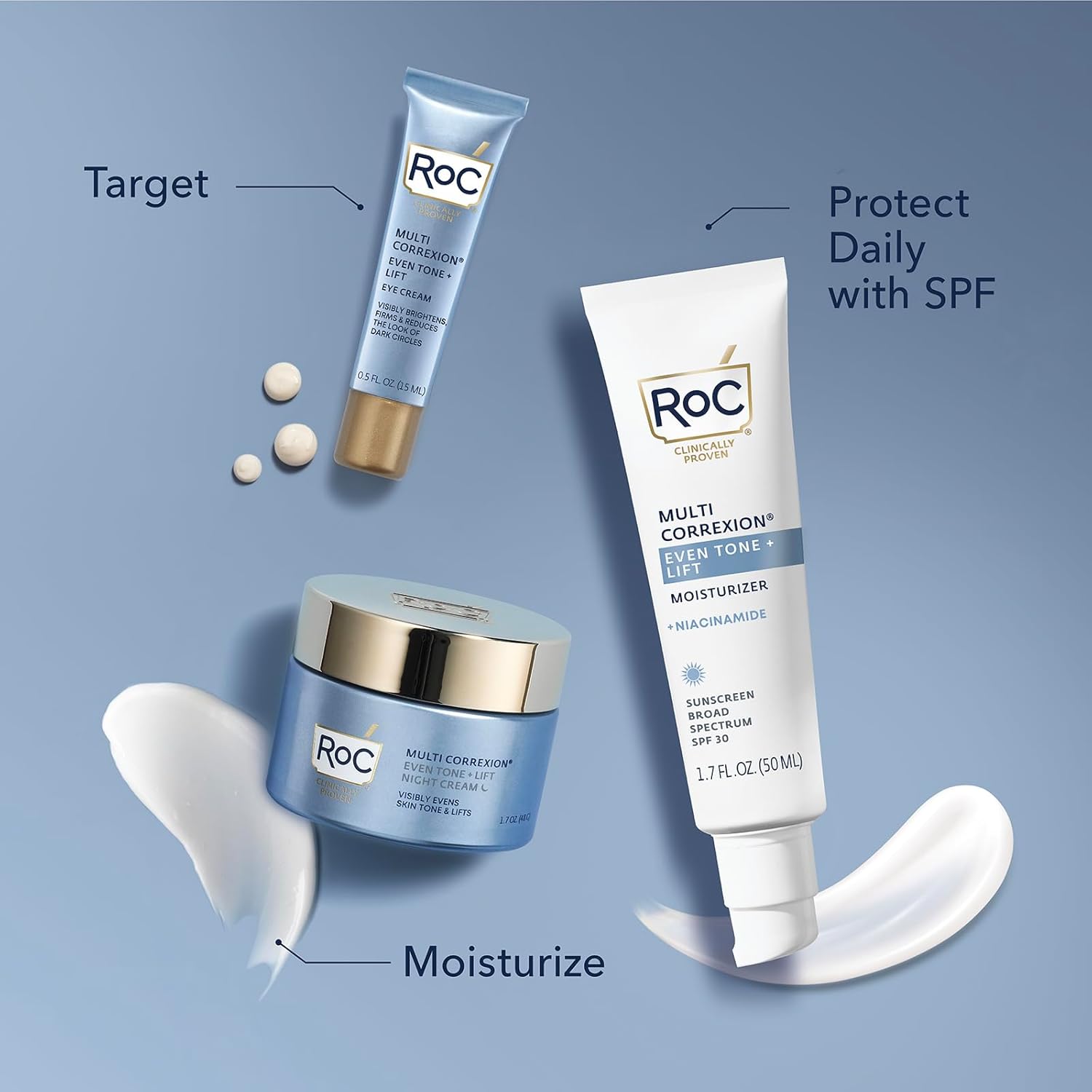 RoC Multi Correxion 5 in 1 Anti-Aging Daily Face Moisturizer with Broad Spectrum SPF 30 & Shea Butter